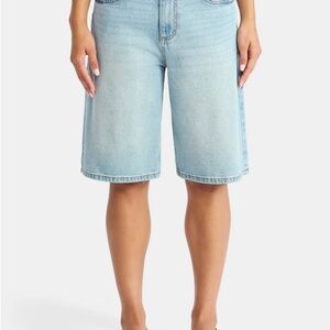 No Boundaries Light Blue Jean Shorts
